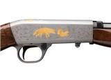 Browning SA-22 Grade IV Gray Gold Engraved .22 LR 19.375
