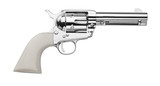 Traditions 1873 Single Action .45 LC 4.75" Nickel / White PVC SAT73 131