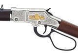 Henry Golden Boy Texas Rangers Bicentennial Tribute .22 LR Nickel Walnut H004TR - 4 of 4