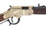 Henry Golden Boy Deluxe Engraved 3rd Edition .17 HMR 20