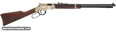 Henry Golden Boy Deluxe Engraved 3rd Edition .17 HMR 20