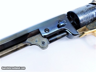 Taylor's & Co. 1851 Navy Charcoal Blue .36 Caliber 7.5