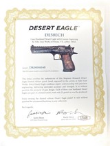 Magnum Research Desert Eagle Custom Engraved .50 AE Ltd Edition DE50ECH - 8 of 9