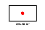 EOTECH EFLX Mini Reflex Red Dot Pistol Sight 6 MOA Dot EFLX6RWTAN - 4 of 4