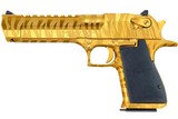 Magnum Research Desert Eagle .44 Mag Gold w/Tiger Stripes DE44TG-TS - 2 of 2