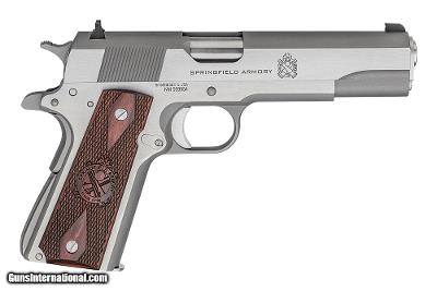 Springfield 1911 Mil-Spec Stainless .45 ACP CA Approved 5
