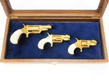 North American NAA 3-Gun Deluxe Collectors Set .22 S / LR / WMR NAA-GLDS-SET - 2 of 2