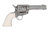 Taylor's & Co. 1873 Outlaw Legacy Nickel Engraved .45 Colt 4.75