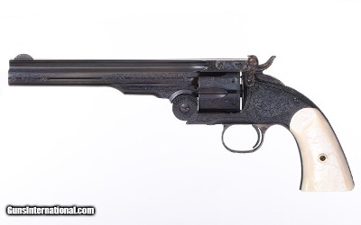 Taylor's & Co. Schofield Deluxe Hand Engraved .45 LC 7