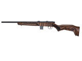 Savage 93R17 Minimalist Brown .17 HMR 18