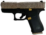 Glock G43X Midas Glitter Gunz 9mm Luger 3.41