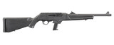 Ruger PC Carbine 9mm Luger Semi Auto 16.12" TB 17 Rds Takedown 19100