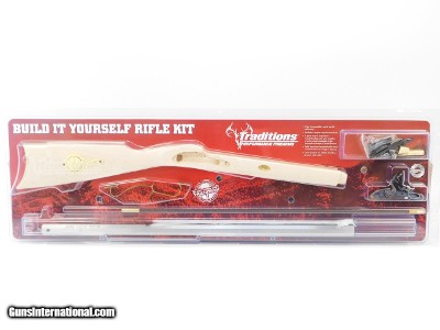 Traditions Hawken Woodsman Flintlock Rifle Kit .50 Caliber 28