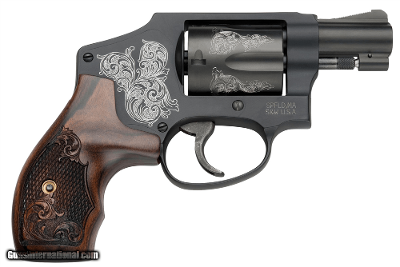 Smith & Wesson Model 442 Engraved .38 Special 1.875