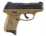 Ruger EC9s FDE / Black 9mm Luger 3.12" 7 Rounds 3297