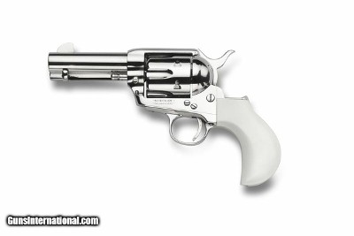 Taylor's & Co. 1873 SA Nickel Flattop Birdshead .357 Mag 3.5