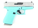 Glock G43X Tiffany Diamond Glitter Gunz 9mm 3.41
