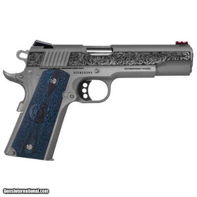 Colt 1911 Competition Government Filigree Slide .45 ACP 5
