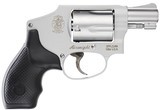 Smith & Wesson Model 642 .38 Special +P 1.875" SS 5 Rounds 103810