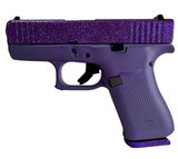 Glock G43X Voodoo Glitter Gunz 9mm Luger 3.41