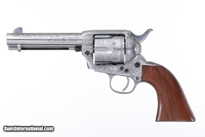 Taylor's & Co. 1873 Cattleman Photo Engraved .357 Mag 4.75
