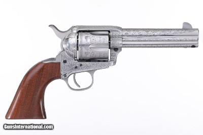 Taylor's & Co. 1873 Cattleman Photo Engraved .357 Mag 4.75