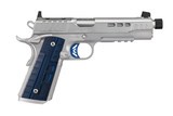 Kimber Rapide Ice .45 ACP 5.5" Threaded Silver / Blue 8 Rounds 3000450