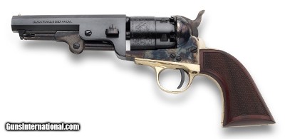 Taylor's & Co. 1851 Navy Steel Checkered .44 Caliber 4.88