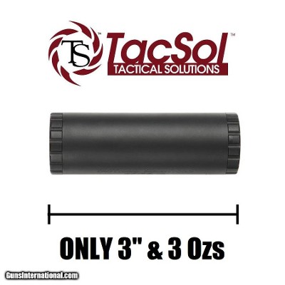 Tactical Solutions AERIS Compact Titanium .22 Rimfire Silencer / Suppressor