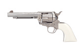 Taylor's & Co. 1873 Outlaw Legacy Nickel Engraved .357 Mag 5.5