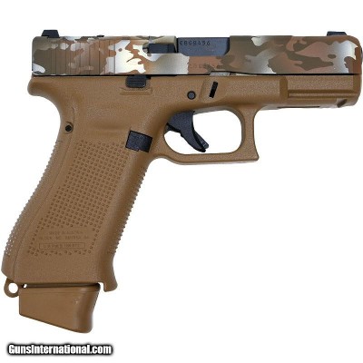 Glock G19x Gen 5 Brown Multi Cam 9mm Luger 4