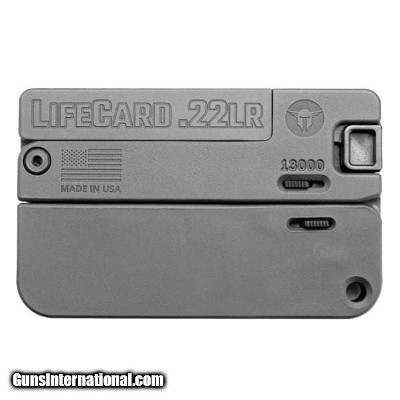 Trailblazer Firearms LifeCard Single Shot .22 LR Sniper Grey LC1-P-SG