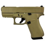Glock G43X MOS Custom FDE 9mm Luger 3.41