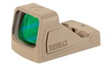 Viridian RFX 11 Green Dot Reflex Sight 3 MOA Shield RMSc FDE 981-0142 - 2 of 2
