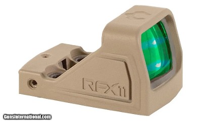 Viridian RFX 11 Green Dot Reflex Sight 3 MOA Shield RMSc FDE 981-0142