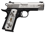 Browning 1911-380 Medallion Stainless Engraved .380 ACP 3.63