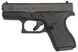 Glock G43 USA 9mm 3.41