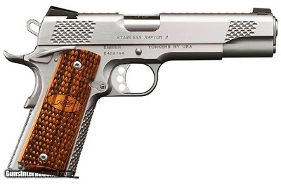 Kimber Stainless Raptor II California .45 ACP 5