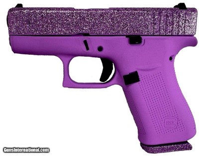 Glock 43X LUX Glitter Gunz 9mm Luger 3.41