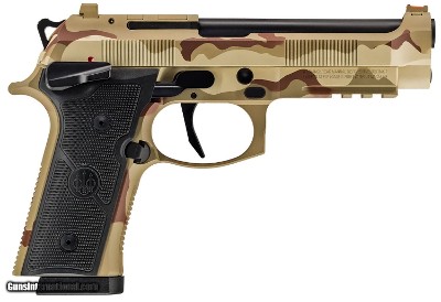 Beretta 92XI Desert Camo Uniform DCU 9mm Luger 4.7