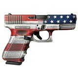 Glock G19 Gen 3 USA Flag 9mm Luger 4.02 - 1 of 2