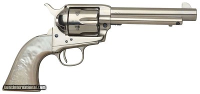 Taylor's & Co. Cattleman Tuned .45 LC Nickel Pearl Grip 5.5