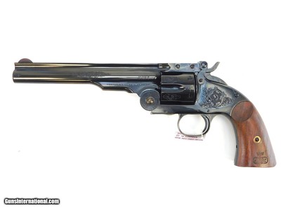 Taylor's & Co. Schofield Basic Hand Engraved .45 LC 7