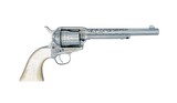 Taylor's & Co. 183 Cattleman White Engraved .357 Mag 7.5