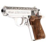 Walther PPK/S Stainless Oak Leaf .380 ACP 3.3