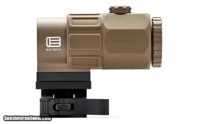 EOTECH G45 Mini 5X Magnifier Tan with Mount G45.STSTAN