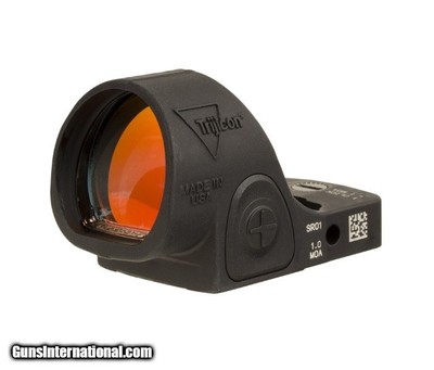 Trijicon SRO Red Dot Sight 1x 1.0 MOA Dot Adjustable LED 2500001