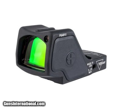 Trijicon RMR HD Red Dot Sight 1x 3.25 MOA 55 MOA Adjustable LED 3200002