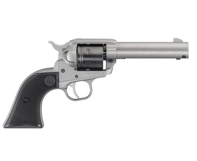 Ruger Wrangler Silver Cerakote .22 LR 4.62