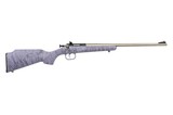 Keystone Crickett .22 LR Purple / Black Webbing 16.1